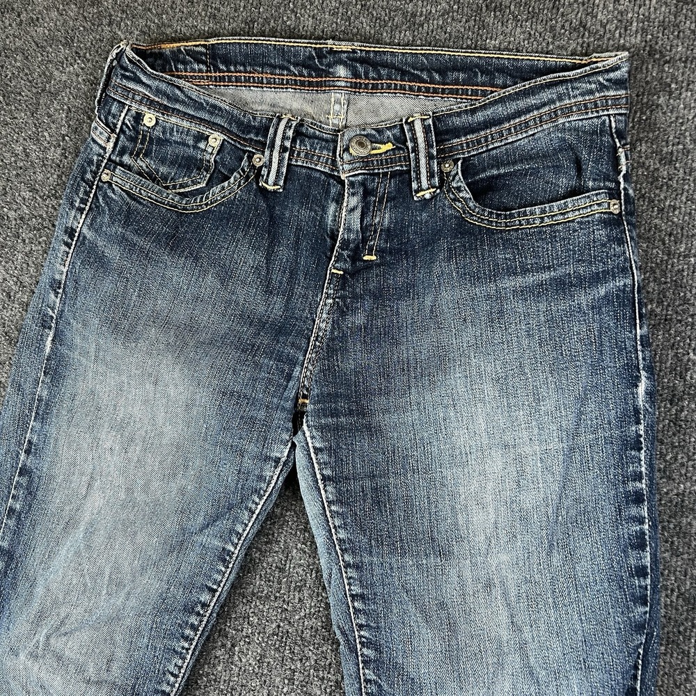 Levi's 529 Women's Curvy Bootcut Jeans 31x28 Blue Stretch Malta EU Made READ